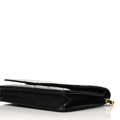 Chanel Caviar Quilted Wallet On Chain WOC Black 6 of 11