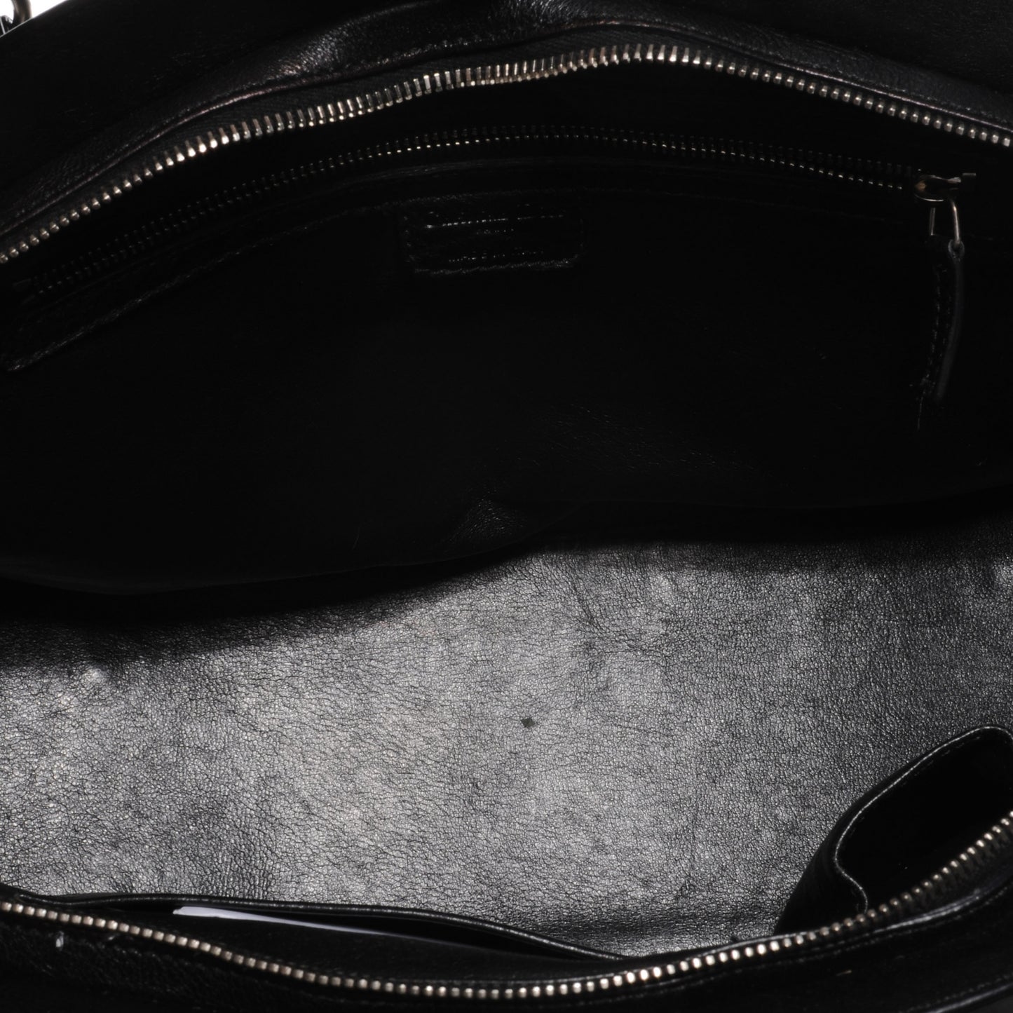Leather My Dior Satchel Black