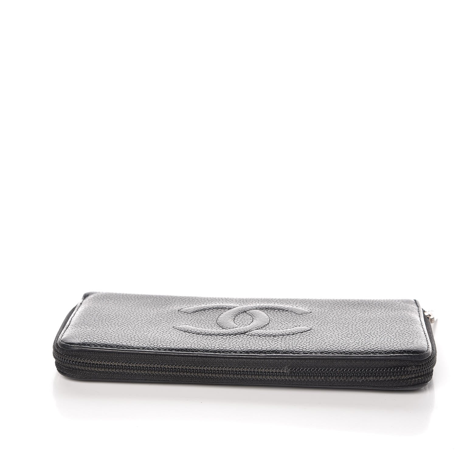 Chanel Caviar Timeless CC Zip Around Wallet Black 15 of 16