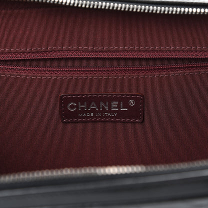 Chanel Lambskin Large Coco Boy Camera Case Black 6 of 10