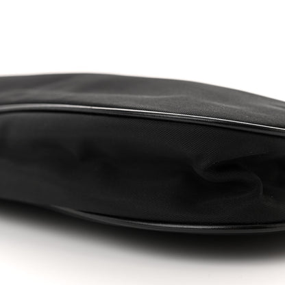 Prada Tessuto Light Nylon Chain Shoulder Bag Black 9 of 12