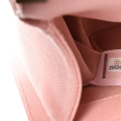 Chanel Caviar Quilted Small Boy Flap Pink 8 of 9