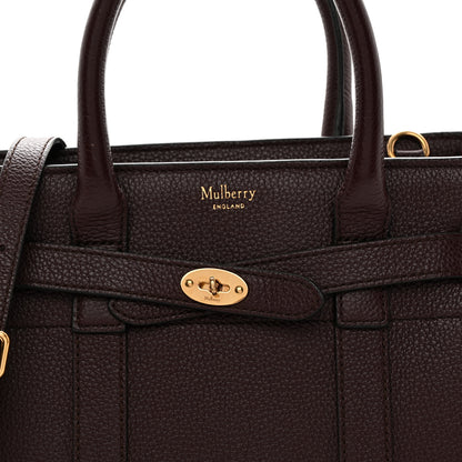 Mulberry Small Classic Grain Mini Zipped Bayswater Oxblood 8 of 10