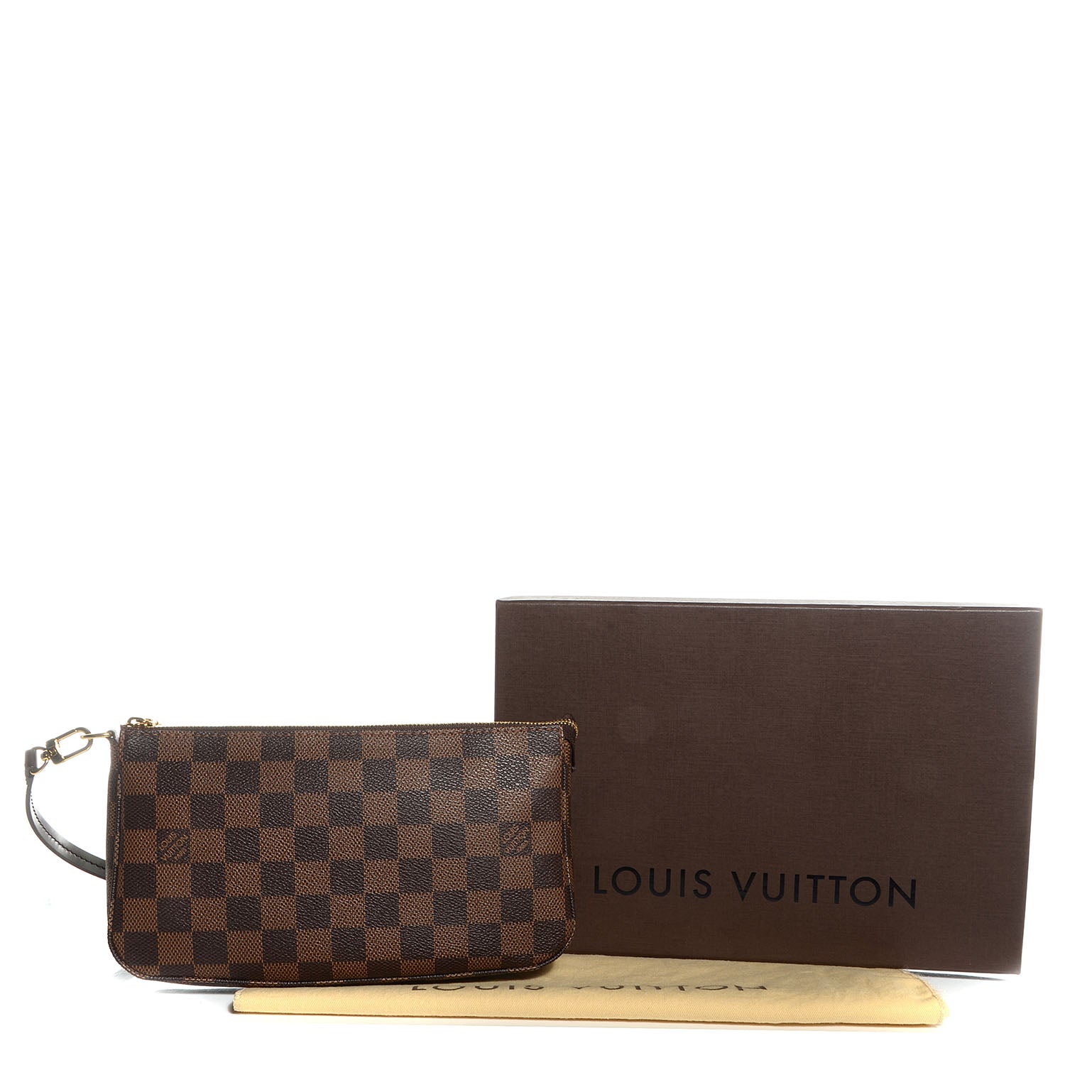 Louis Vuitton Damier Ebene Pochette Accessories NM 5 of 8