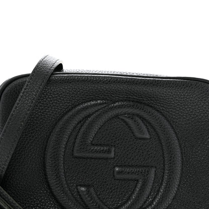 Gucci Pebbled Calfskin Small Soho Disco Bag Black 8 of 12