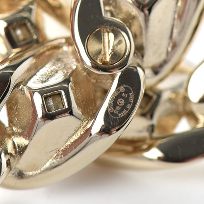 Chanel Chain Chanel Strass Brooch Gold 3 of 3