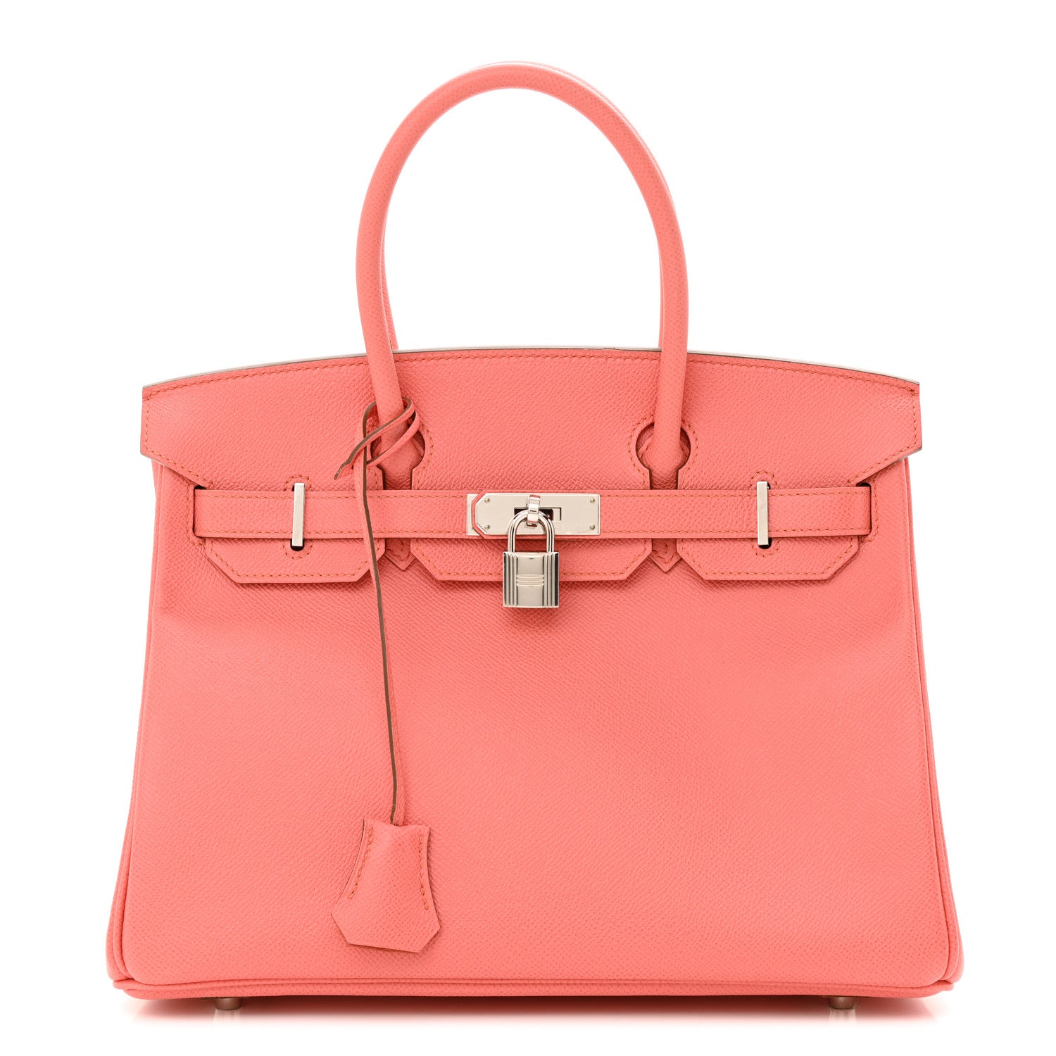 Hermes Epsom Birkin 30 Flamingo 1 of 12
