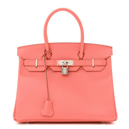 Hermes Epsom Birkin 30 Flamingo 1 of 12