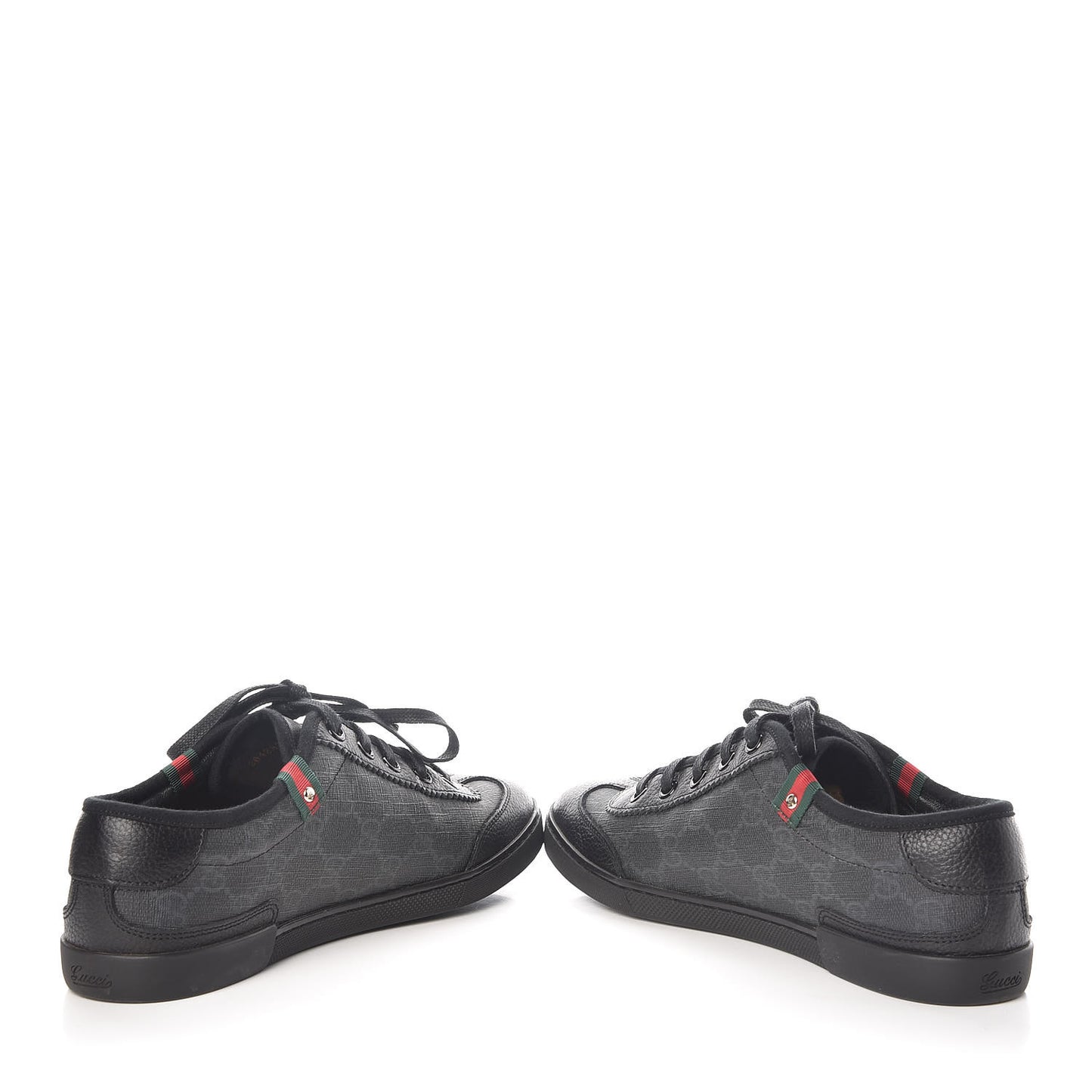 GG Supreme Monogram Womens Sneakers 36.5 Black
