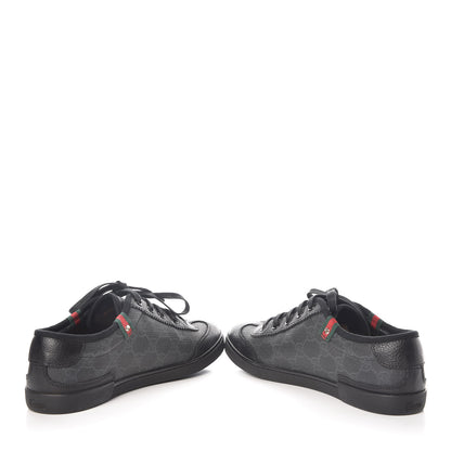 Gucci GG Supreme Monogram Womens Sneakers 36.5 Black 5 of 11
