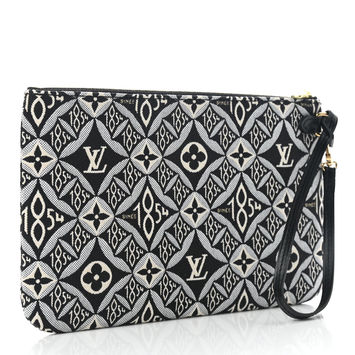 Louis Vuitton Jacquard Since 1854 Neverfull MM GM Pochette Grey 3 of 7