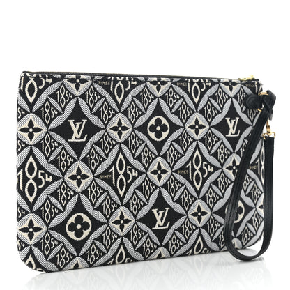 Louis Vuitton Jacquard Since 1854 Neverfull MM GM Pochette Grey 3 of 7