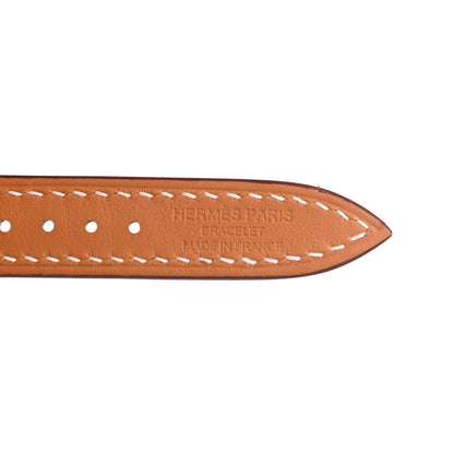 Hermes Swift 40mm Apple Watch Double Tour Band Gold 3 of 5