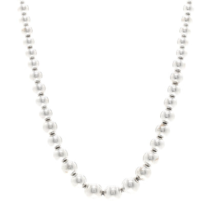 Tiffany Sterling Silver HardWear Graduated Ball Necklace 1 of 4