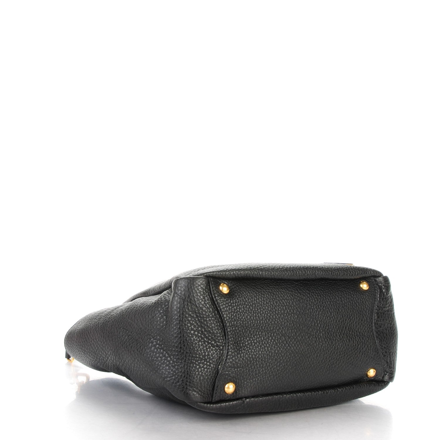 Prada Vitello Daino Side Pocket Hobo Nero Black 4 of 9