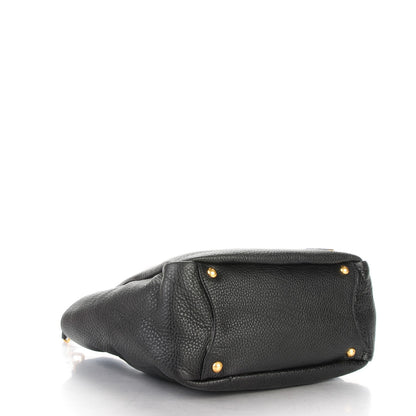 Prada Vitello Daino Side Pocket Hobo Nero Black 4 of 9