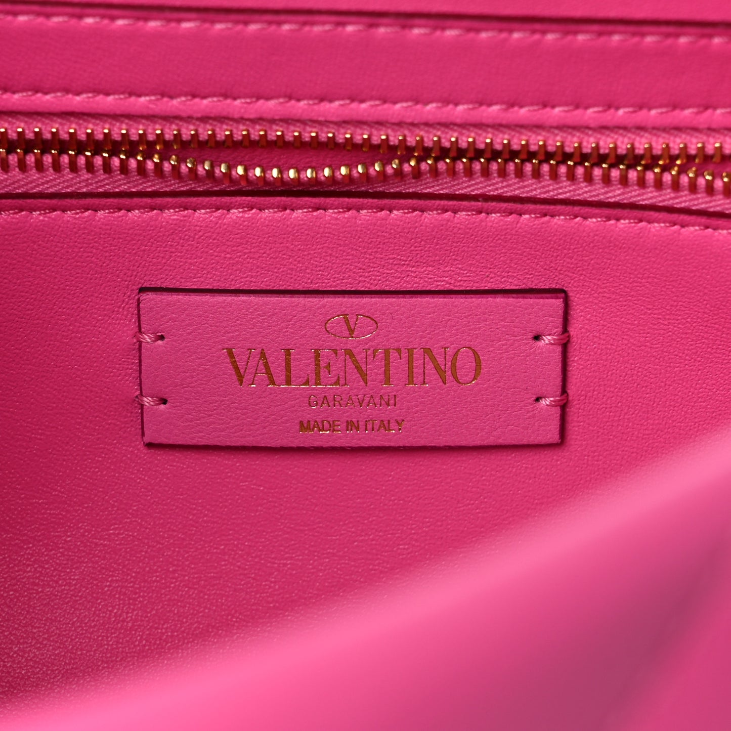Nappa Enamel Large Roman Stud Shoulder Bag Feminine Pink