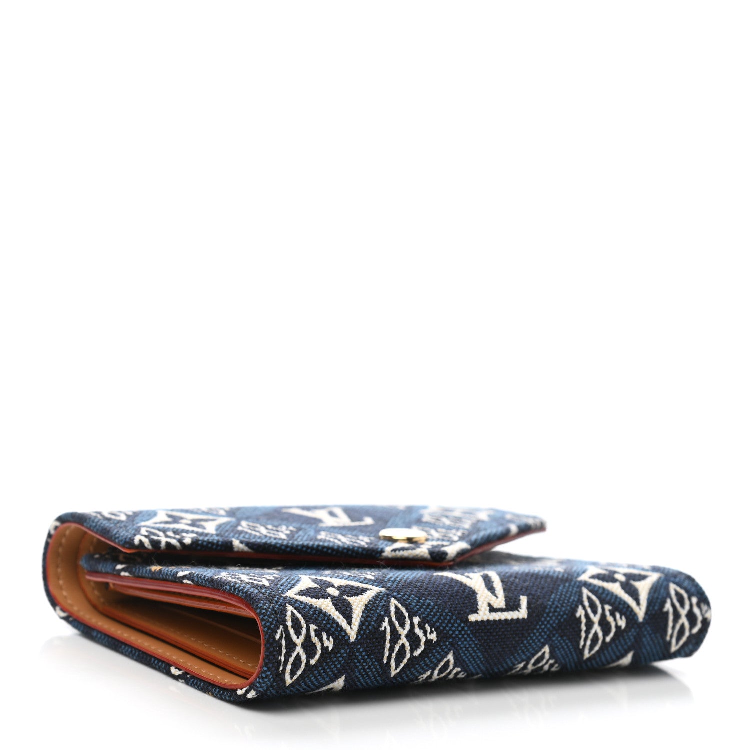 Louis Vuitton Jacquard Since 1854 Victorine Wallet Blue 4 of 8
