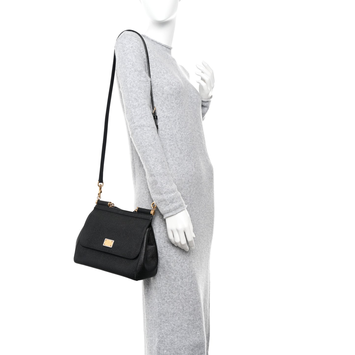 Dauphine Small Miss Sicily Satchel Black