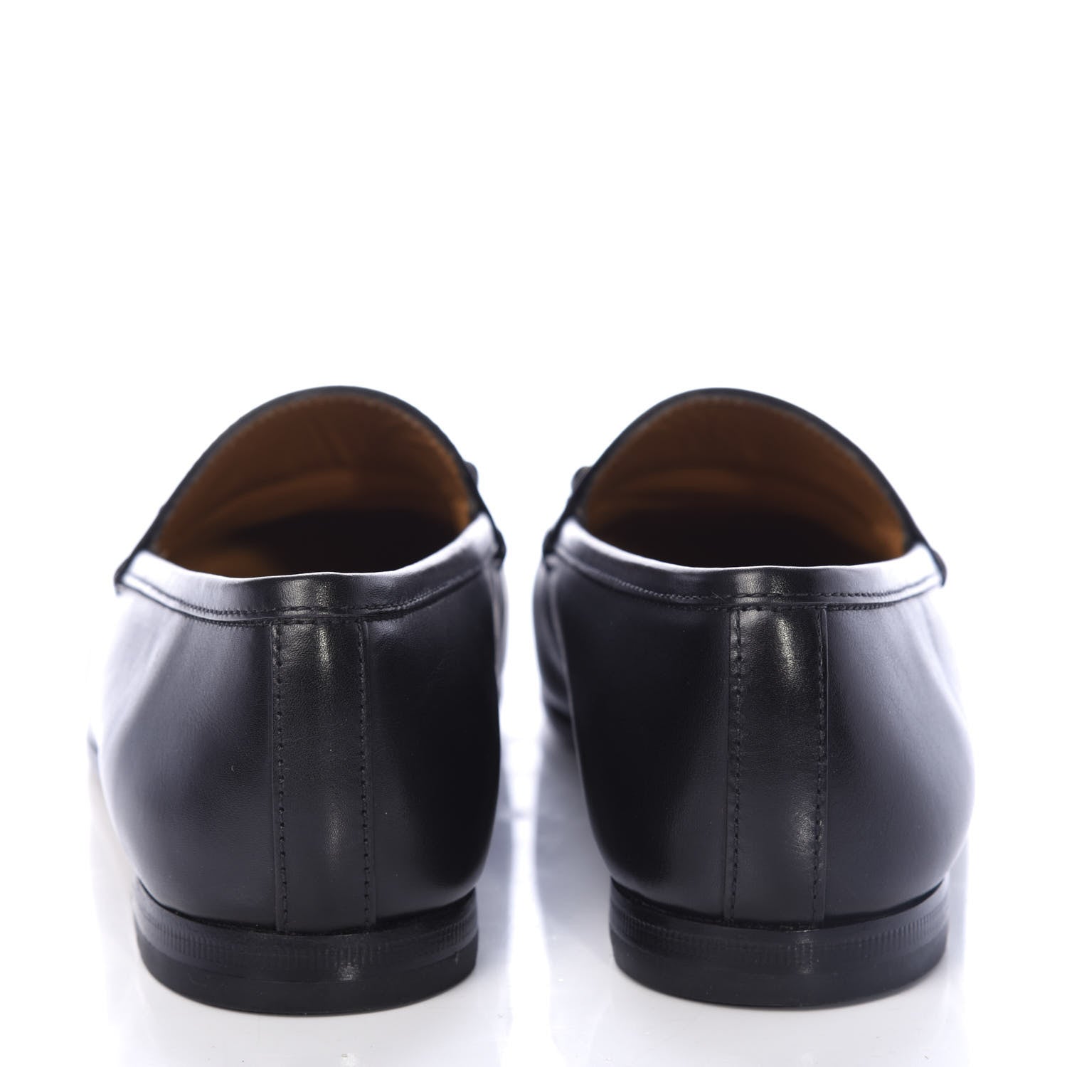 Gucci Calfskin Womens Jordaan Loafers 36 Black 7 of 11