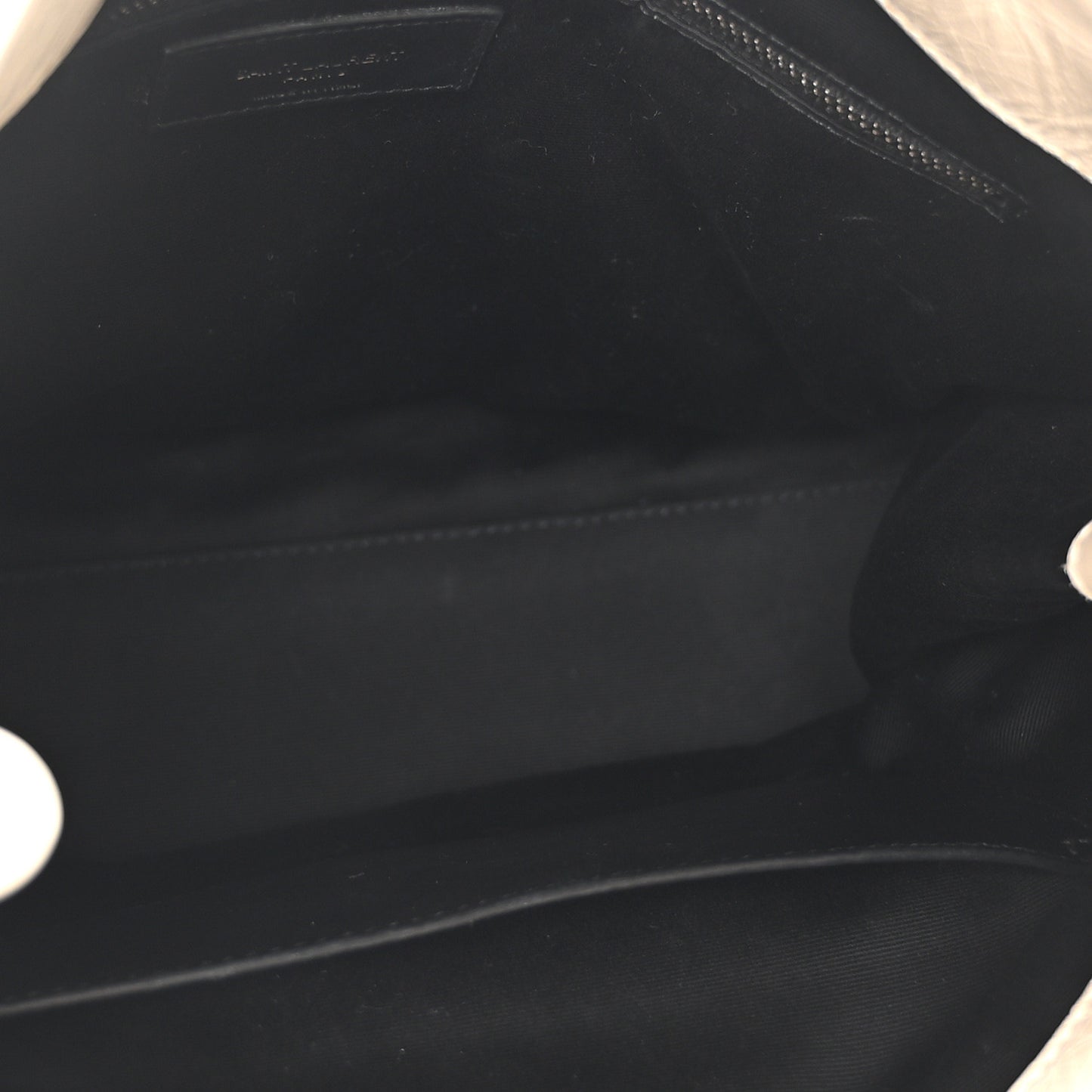 Crinkled Calfskin Matelasse Monogram Medium Niki Shopper Tote Crema Soft