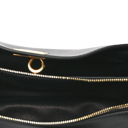 Balenciaga Natural Smooth Calfskin Rodeo Sling Pochette Black 5 of 12