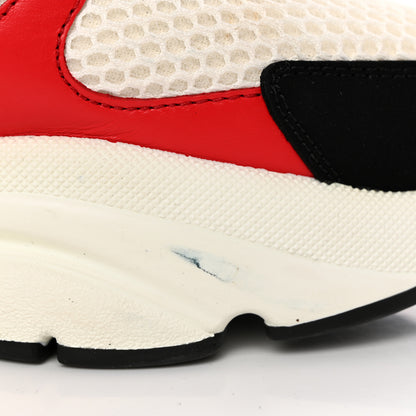 Christian Dior Technical Mesh Calfskin Mens B22 Sneakers 44 Black White Red 14 of 15