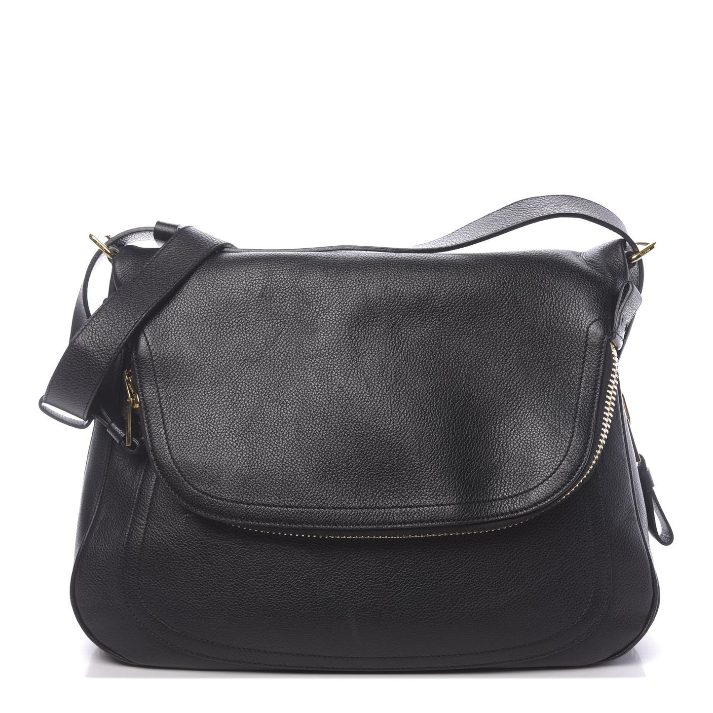 Pebbled Calfskin Large Jennifer Black