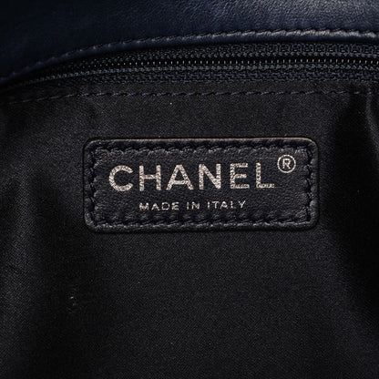 Chanel Snakeskin Ultimate Stitch Flap Blue 6 of 8
