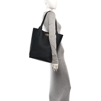 Mulberry Heavy Grain Bayswater North South Tote Black 2 of 9