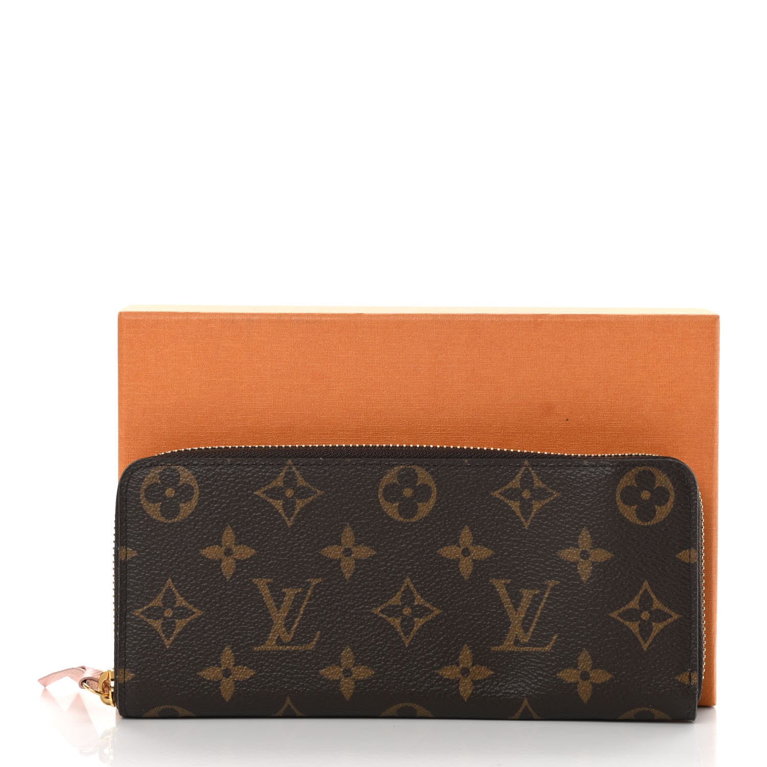 Louis Vuitton Monogram Clemence Wallet Rose Ballerine 14 of 14