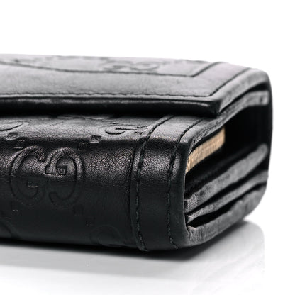 Gucci Guccissima Sukey Continental Wallet Continental Wallet Black 9 of 12