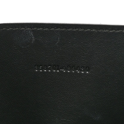 Alexander McQueen Metallic Snakeskin Skull Envelope Clutch Silver 7 of 10