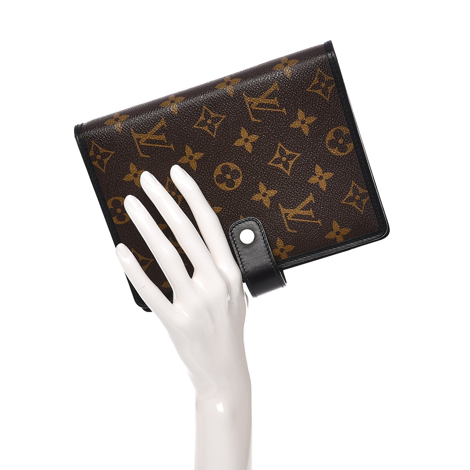 Louis Vuitton Monogram Macassar Medium Ring Agenda 2 of 8