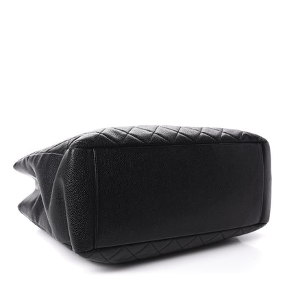 Chanel Caviar Quilted Grand Shopping Tote GST Black 4 of 10