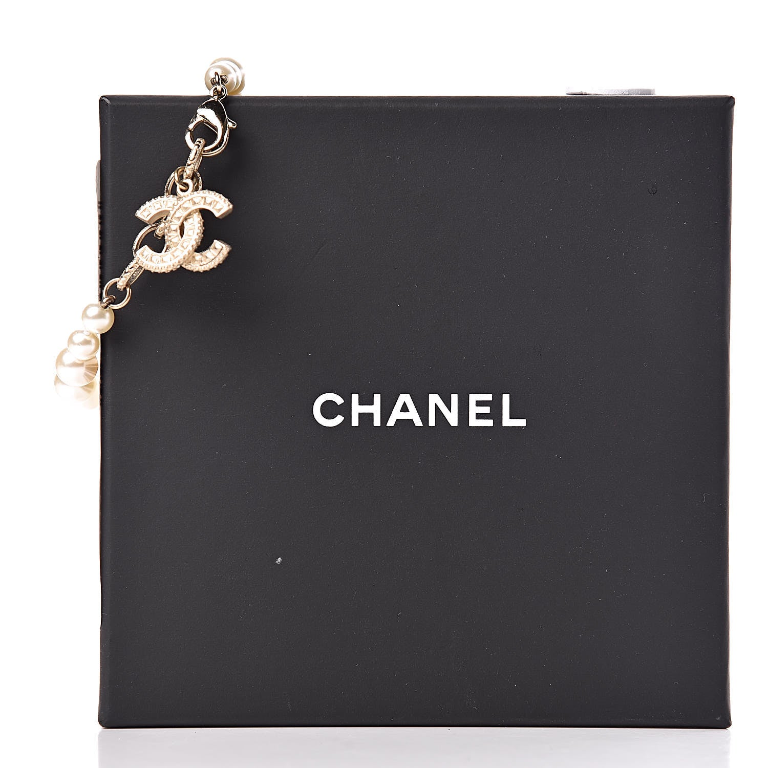 Chanel Pearl Crystal CC Bracelet Gold 5 of 5