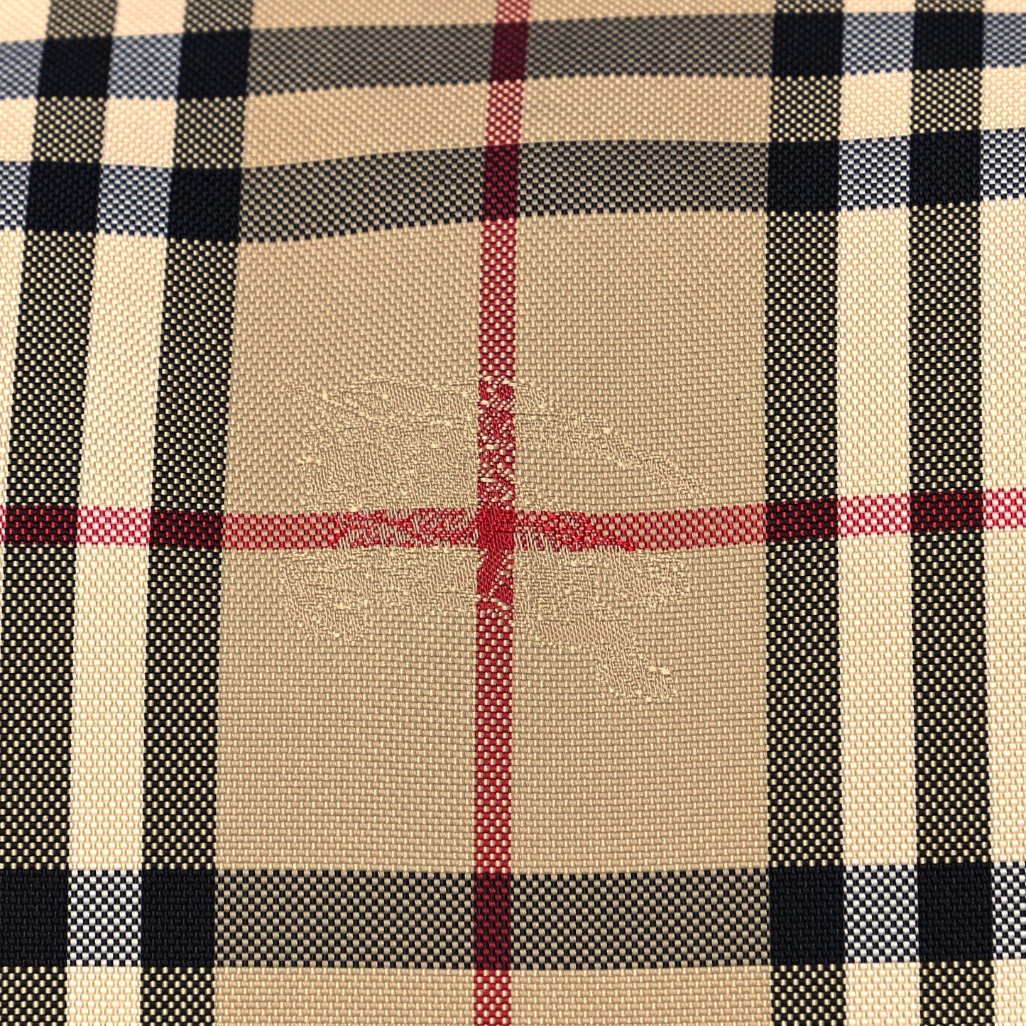 House Check Small Canterbury Tote Dark Tan