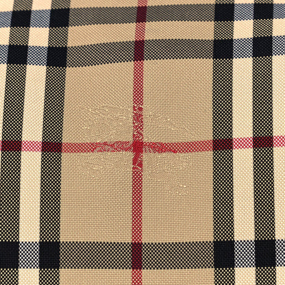 Burberry House Check Small Canterbury Tote Dark Tan 11 of 12