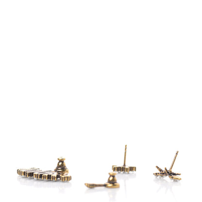 Christian Dior Metal Pearl J'adior Earrings Gold 3 of 4