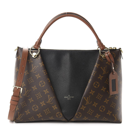 Louis Vuitton Monogram V Tote MM Black 1 of 10