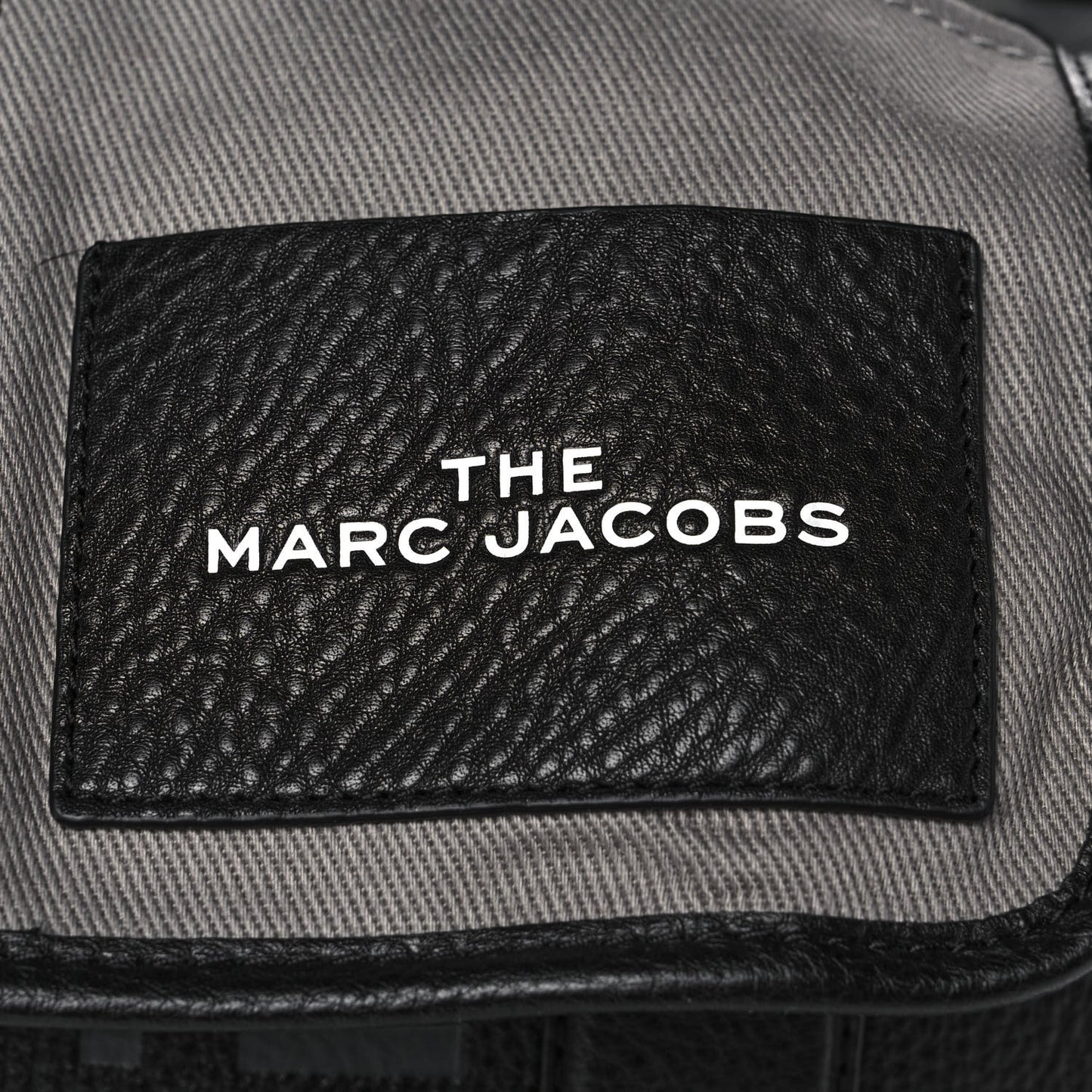 Grained Calfskin Medium The Tote Bag Black