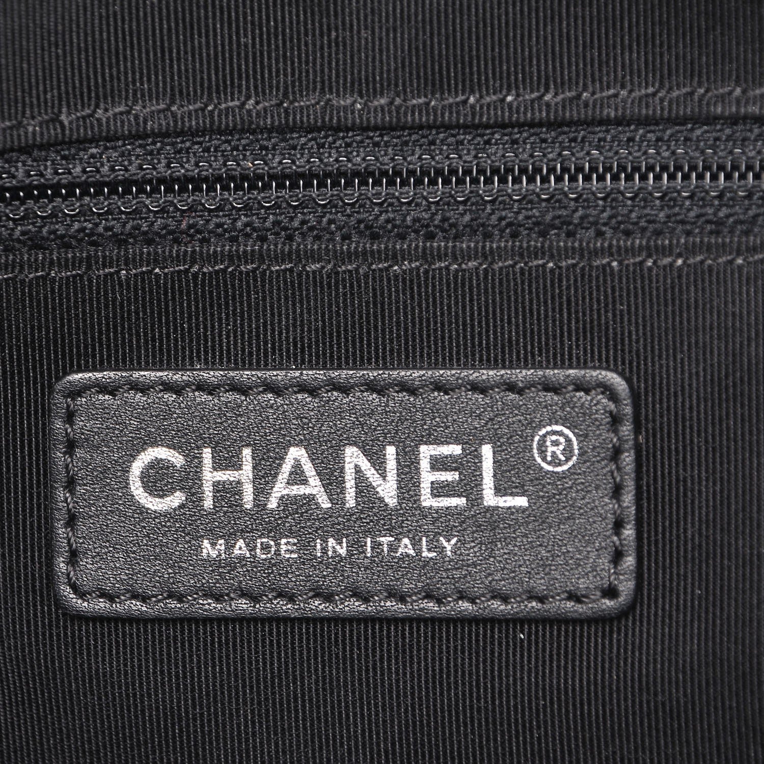 Chanel Calfskin Quilted Feather Weight Bowling Bag Black 6 of 9