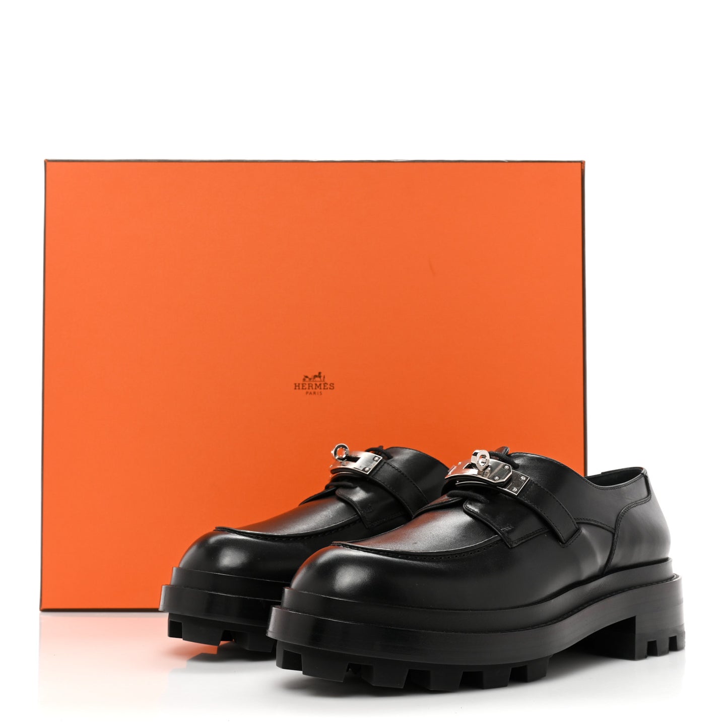 Calfskin Mens First Derby Shoes 40 Black