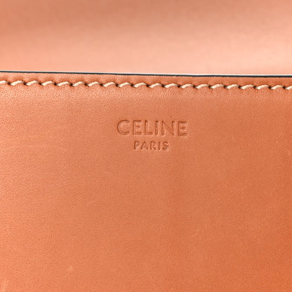 Celine Shiny Calfskin Teen Triomphe Tan 6 of 10