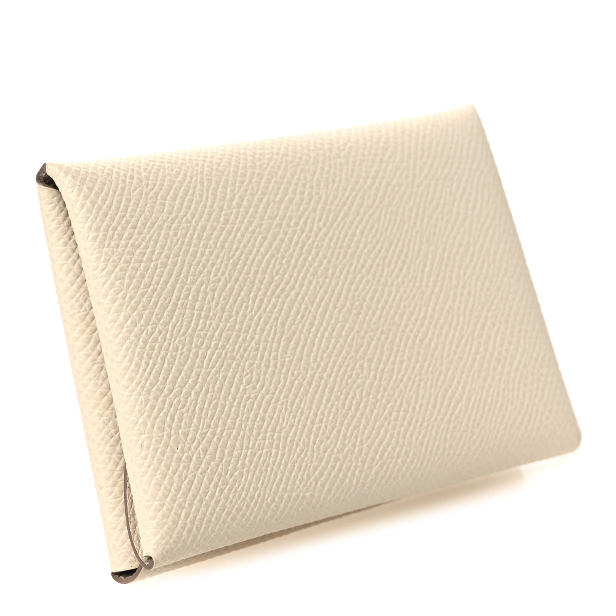 Hermes Epsom Calvi Duo Card Case Craie 3 of 7