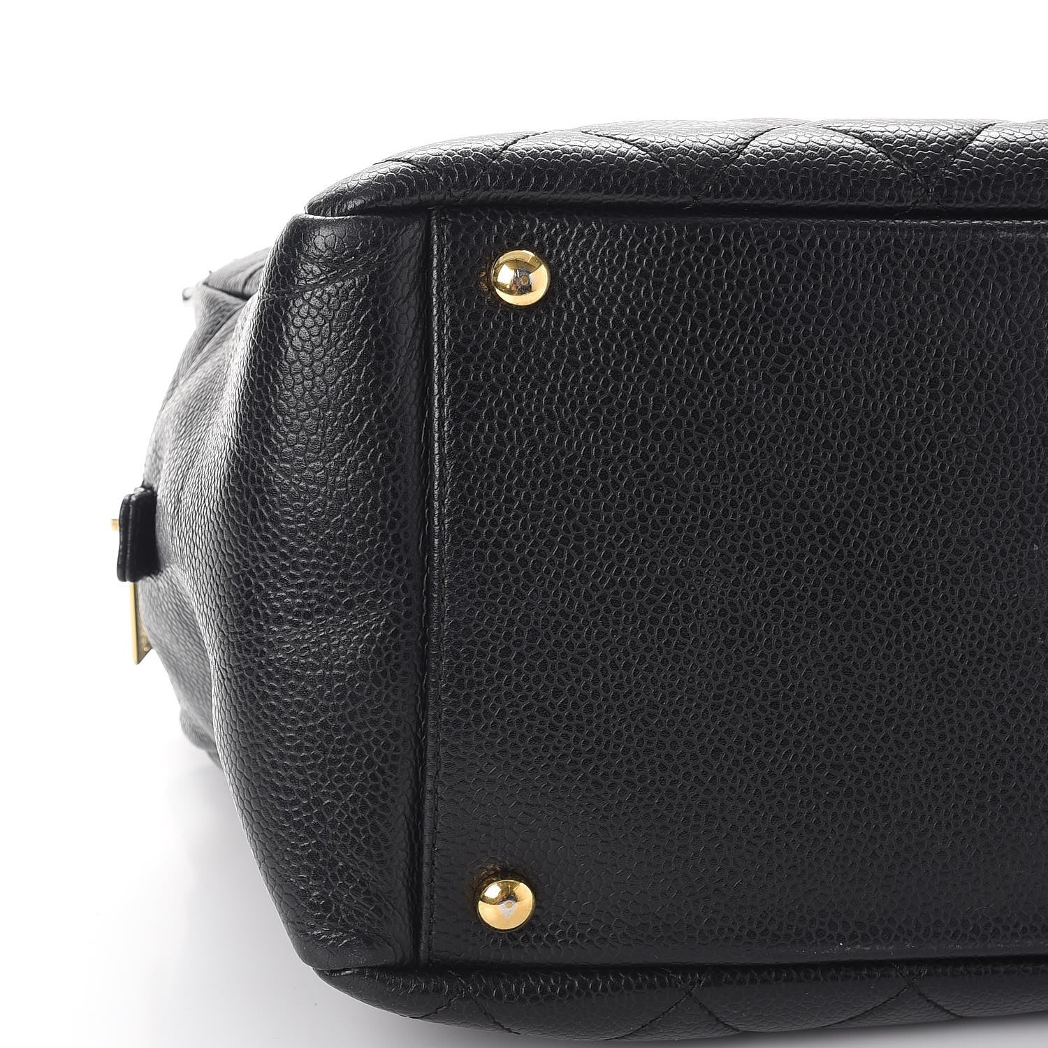 Chanel Caviar Quilted Petit Timeless Tote PTT Black 10 of 11