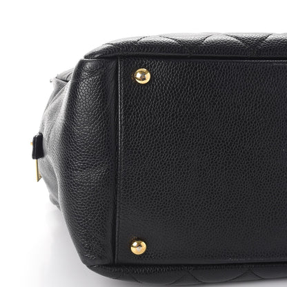 Chanel Caviar Quilted Petit Timeless Tote PTT Black 10 of 11