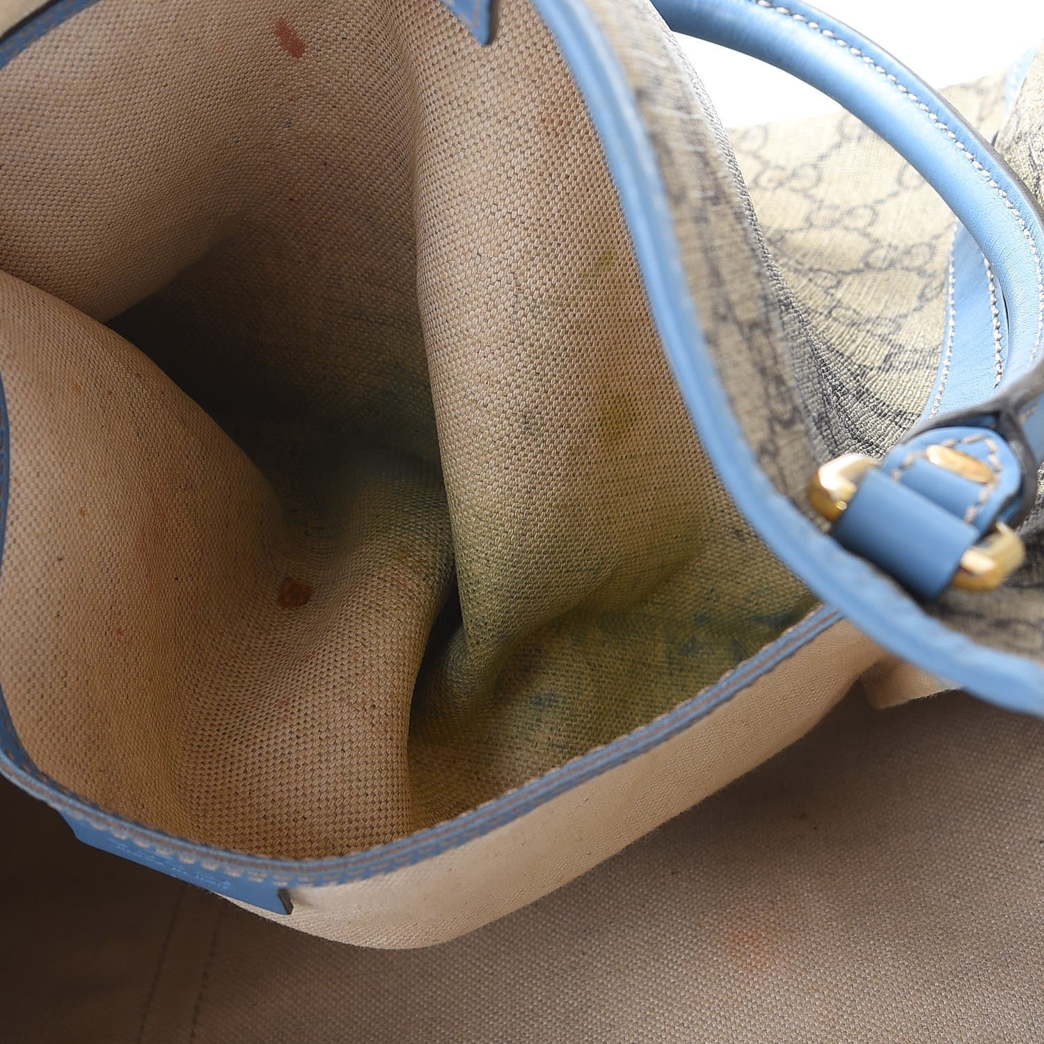 Gucci GG Plus Monogram Medium Joy Tote Light Blue 15 of 21