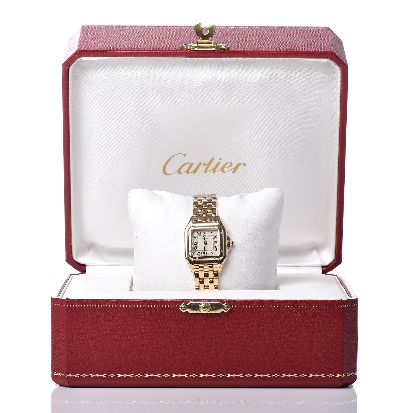 18K Yellow Gold 22mm Panthere Quartz Watch