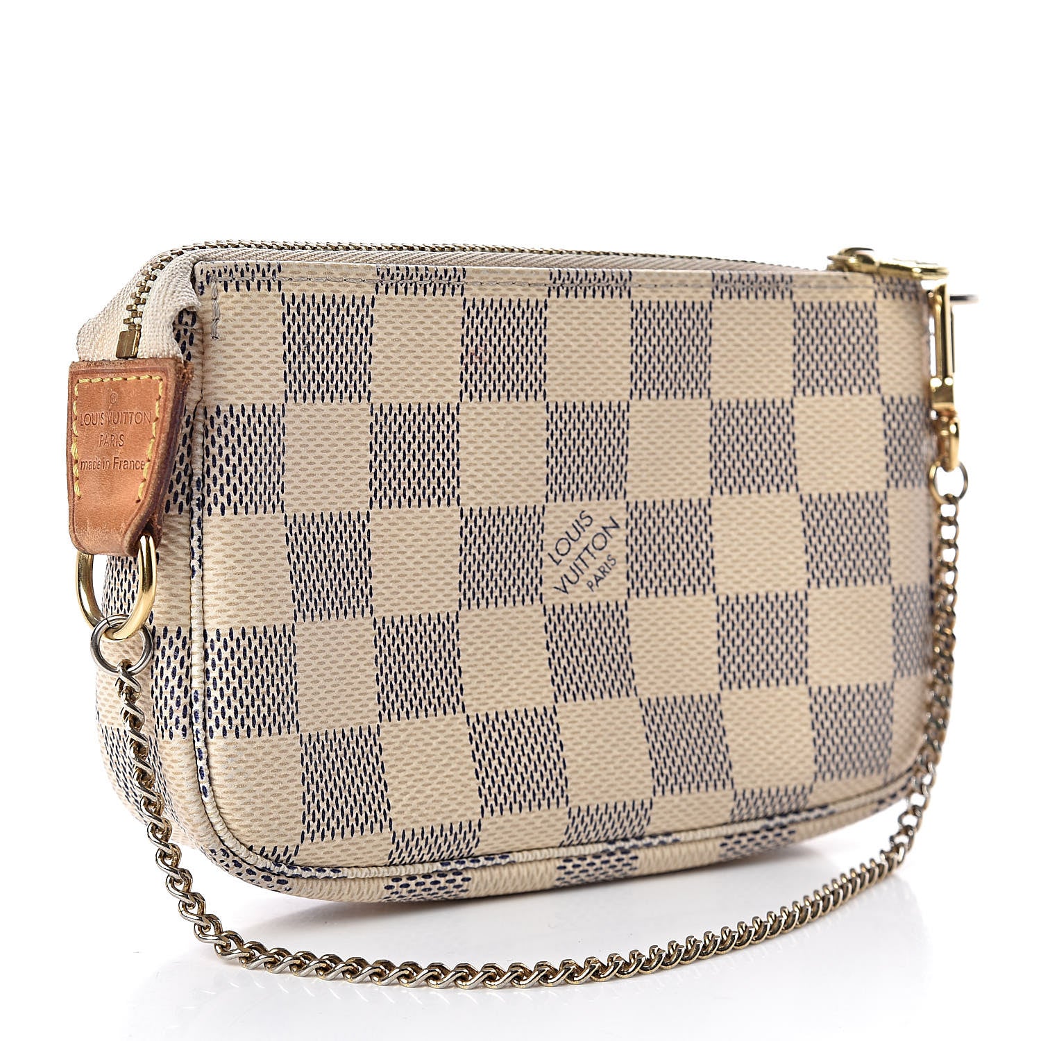 Louis Vuitton Damier Azur Mini Pochette Accessories 3 of 8